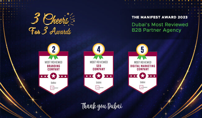 The Manifest Award for Dubai’s Most Reviewed B2B Partner for 2023-TGTG