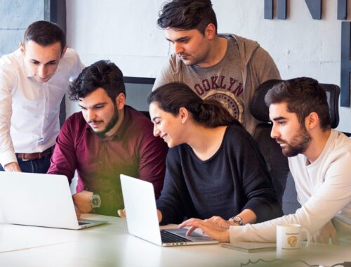 people at creative agency